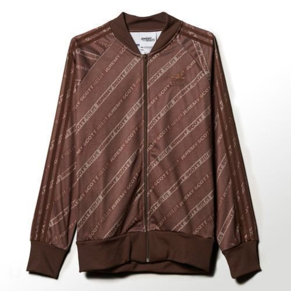 Adidas Originals Men's Jeremy Scott Stripe Logo Track Jacket S07145